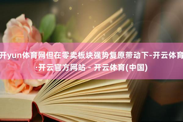 开yun体育网但在零卖板块强势复原带动下-开云体育·开云官方网站 - 开云体育(中国)